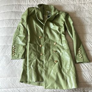 Faux leather jacket